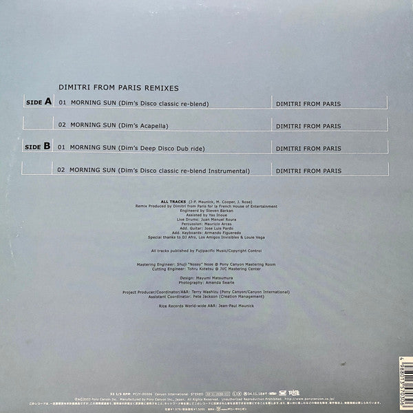 Release: Love X Love (Who Needs Love Remixes)-Vinyl-Japan-2003-PCJY-00006, PCJY-00006-262483