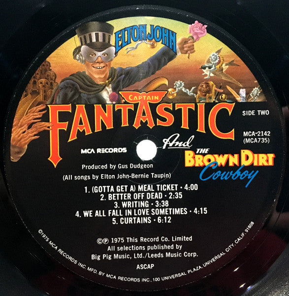 Captain Fantastic And The Brown Dirt Cowboy