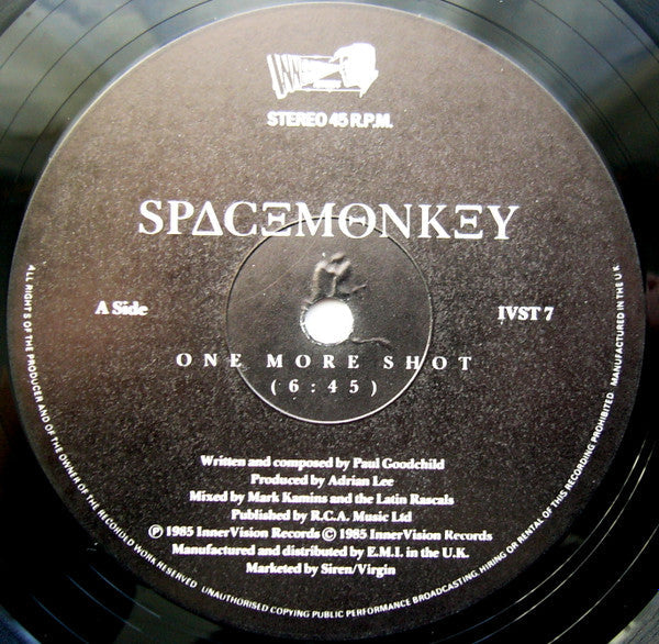 Release: One More Shot-Vinyl-UK-1985-IVST 7-630556