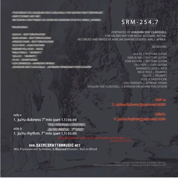 Release: Ju/Ru Music-Vinyl-US-2006-SRM 254.7-701047