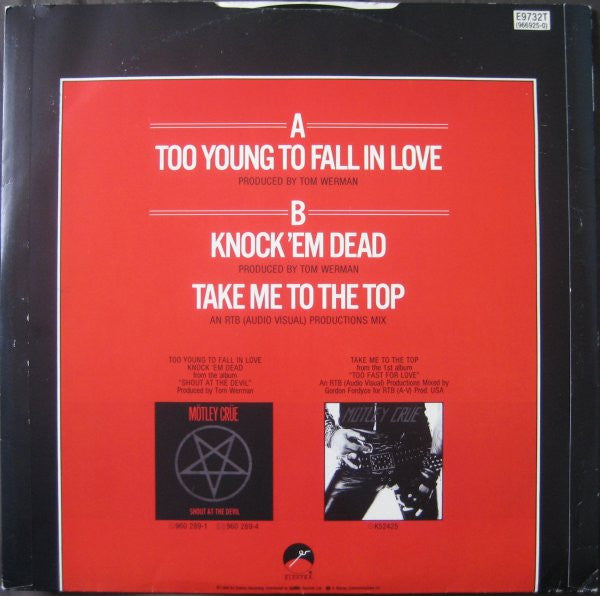 Release: Too Young To Fall In Love (Remix)-Vinyl-UK-1984-E9732T, E9732 (T)-509736