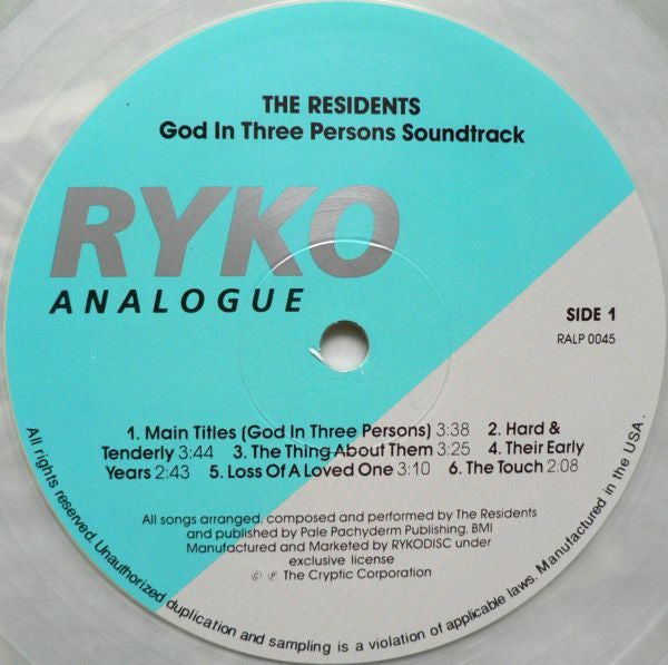 God In 3 Persons Soundtrack