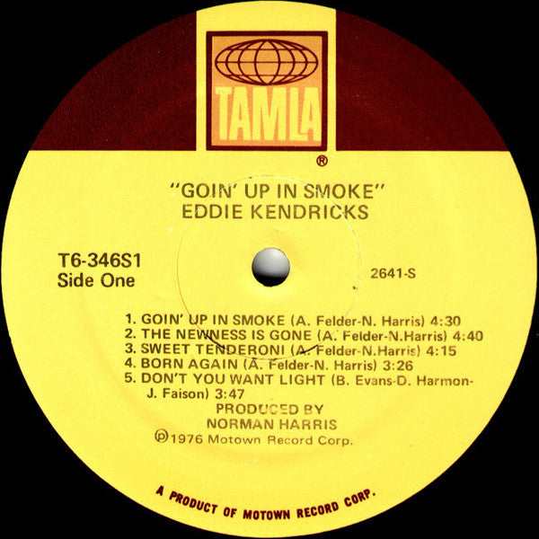 Release: Goin' Up In Smoke-Vinyl-US-1976-T6-346S1, T6-346 S1-181033