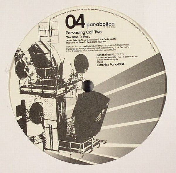 Release: No Time To Rest-Vinyl-Germany-2005-Para4004-444089