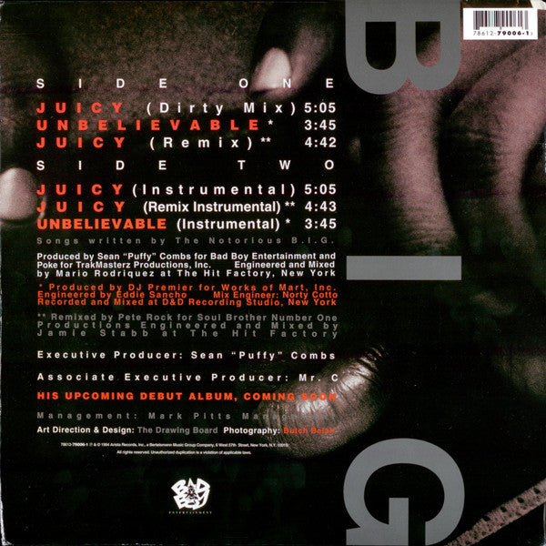 Master Release: Juicy by Notorious B.I.G.