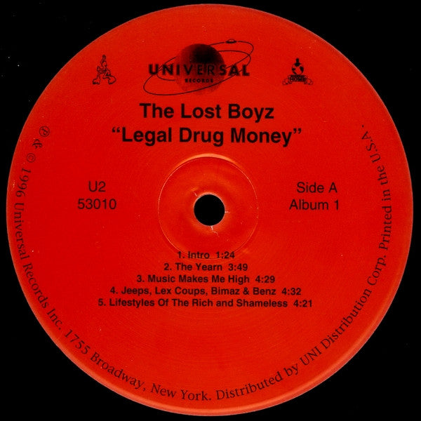 Master Release: Legal Drug Money by Lost Boyz