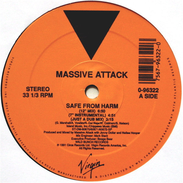 Master Release: Safe From Harm by Massive Attack