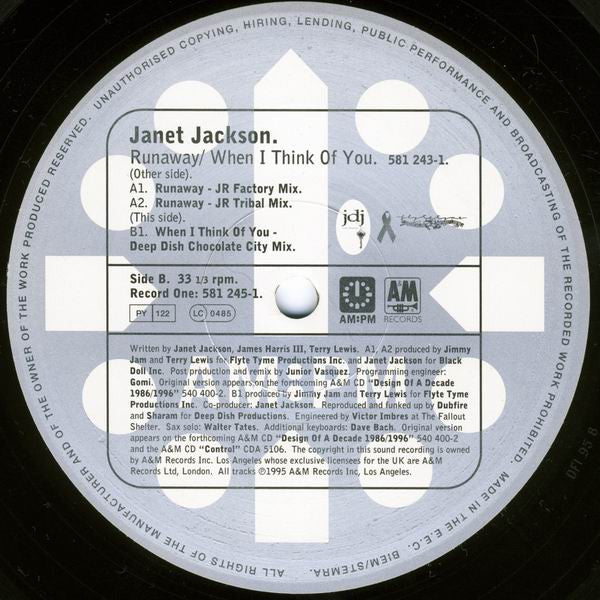 Runaway / When I Think Of You