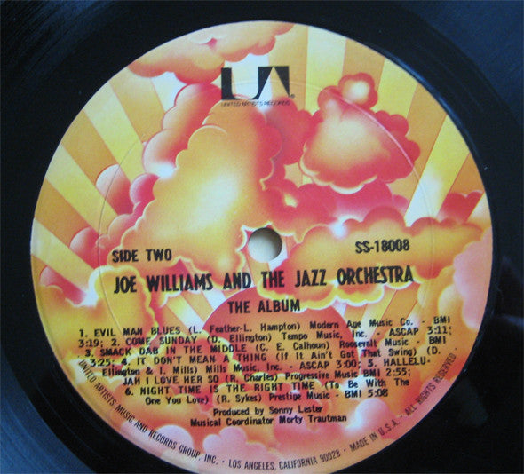 Presenting Joe Williams And Thad Jones • Mel Lewis, The Jazz Orchestra