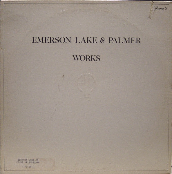 Release: Works (Volume 2)-Vinyl-US-1977-SD 19147-548067