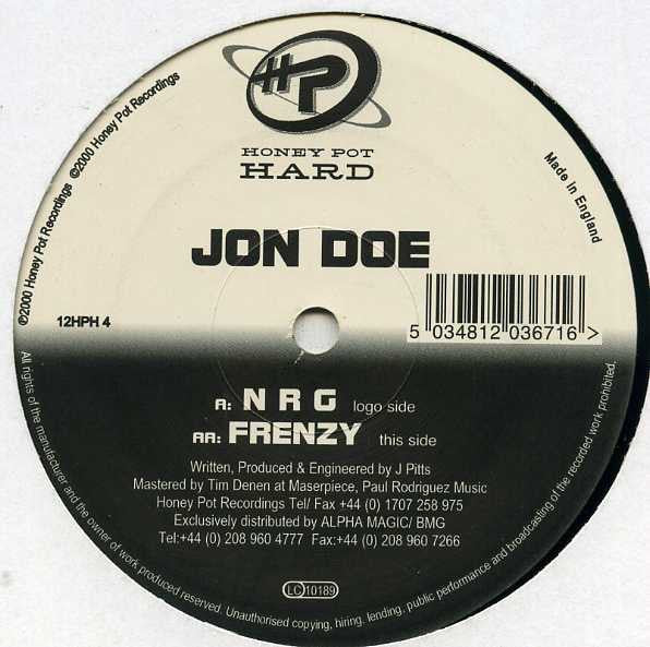 Master Release: N R G / Frenzy by Jon Doe