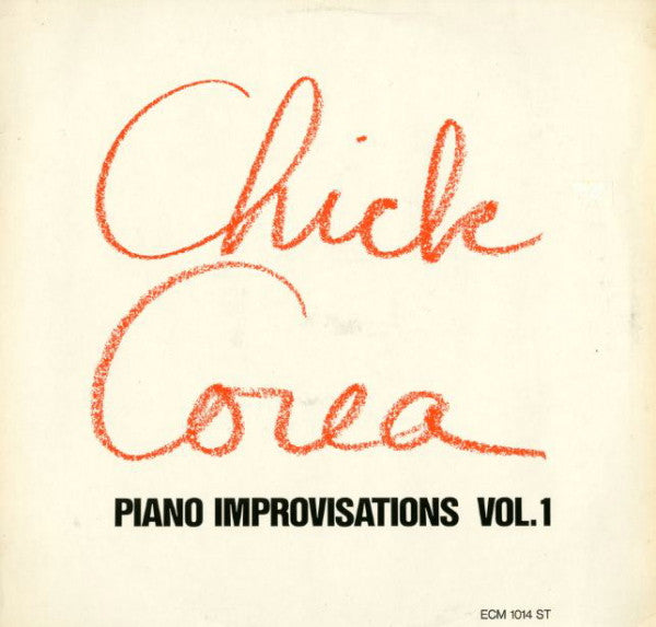 Release: Piano Improvisations Vol. 1-Vinyl-Germany-1971-ECM 1014 ST-402080
