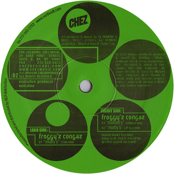 Master Release: Froggy'z Congaz by Romatt