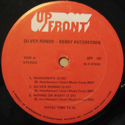 Master Release: Silver Rondo by Bobby Hutcherson