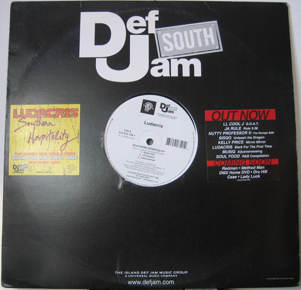 Master Release: Southern Hospitality by Ludacris