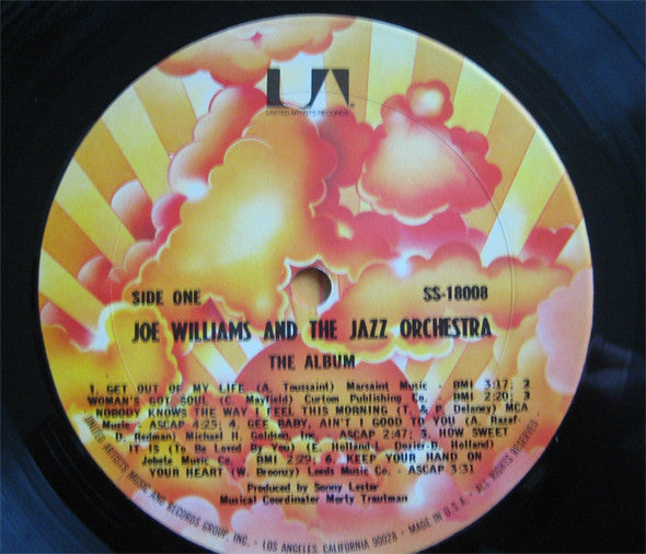 Release: Presenting Joe Williams And Thad Jones • Mel Lewis, The Jazz Orchestra-Vinyl-US-1968-SS 18008, SS-18008-989734