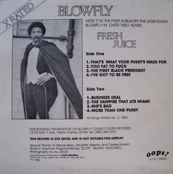Release: Fresh Juice-Vinyl-US-1983-LP-101-887555
