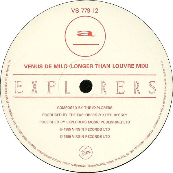 Venus De Milo (Longer Than Louvre Mix) / Another Lost Soul On The Run