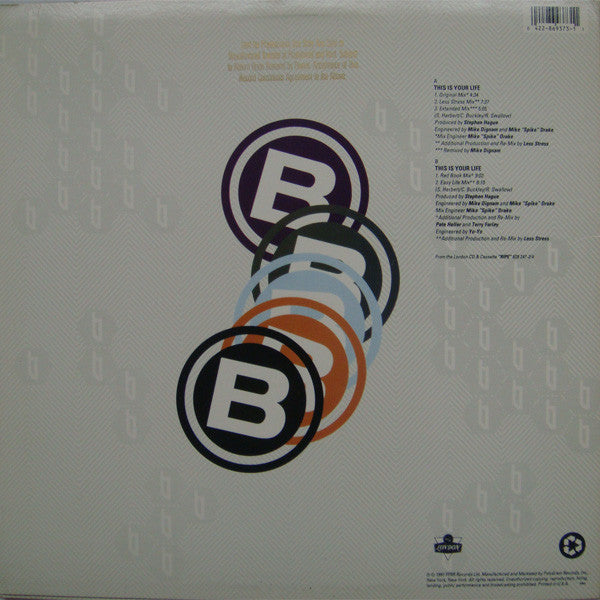 Release: This Is Your Life-Vinyl-US-1991-869 373-1-414522