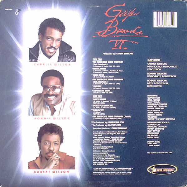 Master Release: Gap Band VI by The Gap Band