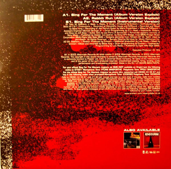 Master Release: Sing For The Moment by Eminem