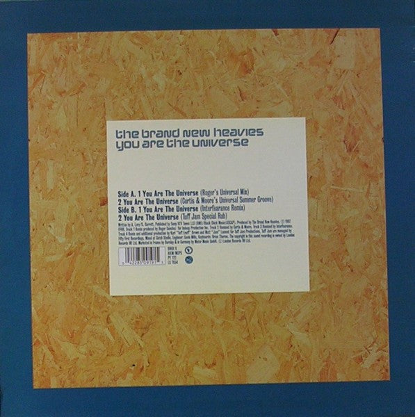 Release: You Are The Universe-Vinyl-UK-1997-BNHX9, BNHX 9-165315