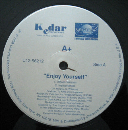 Enjoy Yourself / Up Top New York