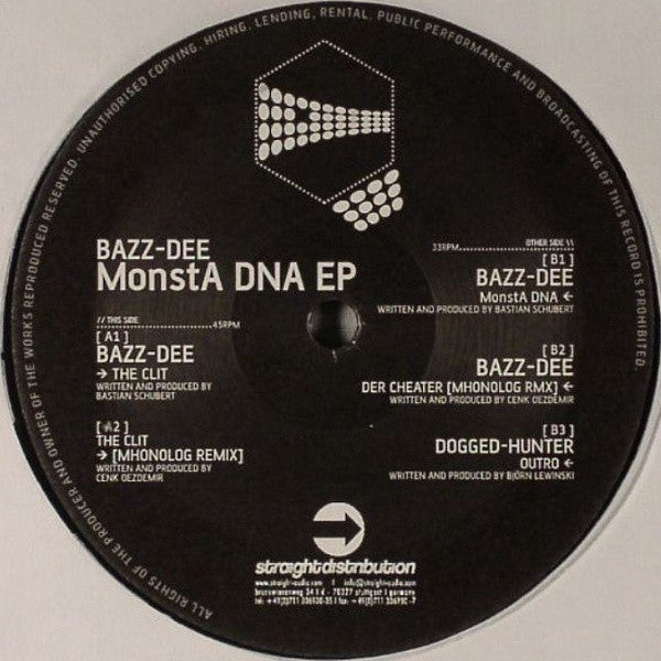 Release: MonstA DNA EP-Vinyl-Germany-2006-002-621565