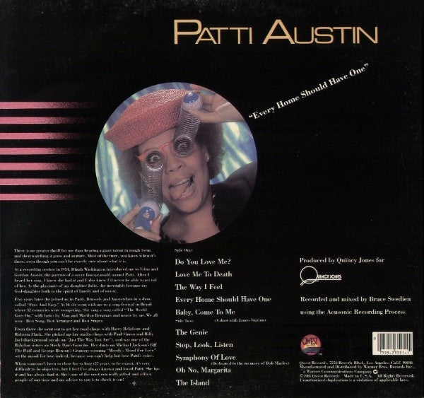 Master Release: Every Home Should Have One by Patti Austin