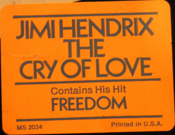 The Cry Of Love