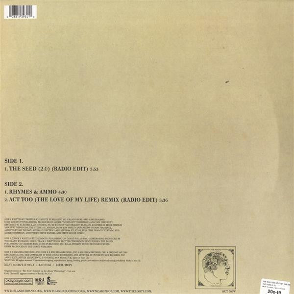 Release: The Seed (2.0)-Vinyl-UK-2003-MCST 40316, 113 934-1-137017