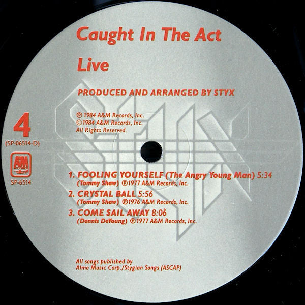 Caught In The Act Live