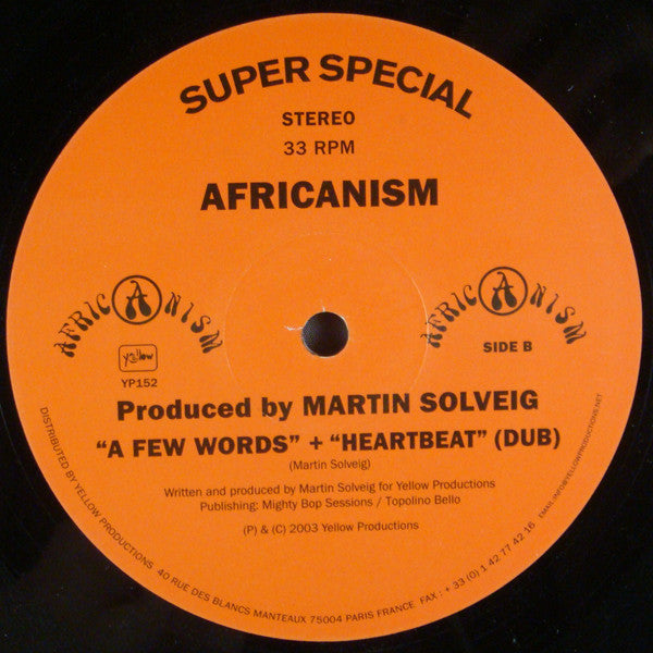 Release: Heartbeat-Vinyl-France-2003-YP152-160351