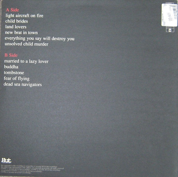 Release: After Murder Park-Vinyl-UK-1996-HUTLP 33, 7243 8 41317 1 5-805705