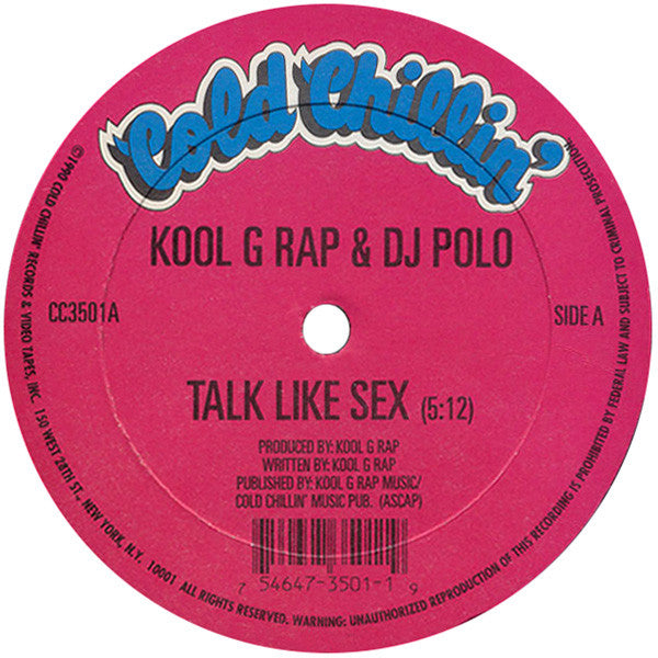 Master Release: Talk Like Sex by Kool G Rap & D.J. Polo