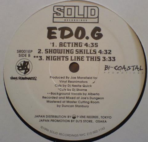 Release: Six Song EP-Vinyl-Japan-1996-SR001EP-782393