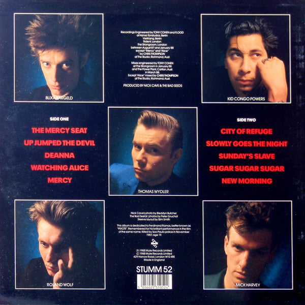 Master Release: Tender Prey by Nick Cave & The Bad Seeds