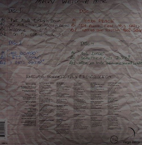 Release: Welcome Home-Vinyl-US-2006-VR414-929385