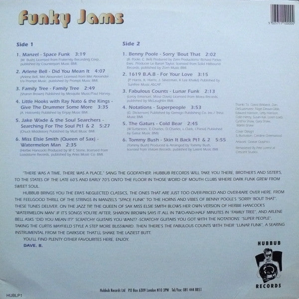 Master Release: Funky Jams by Various