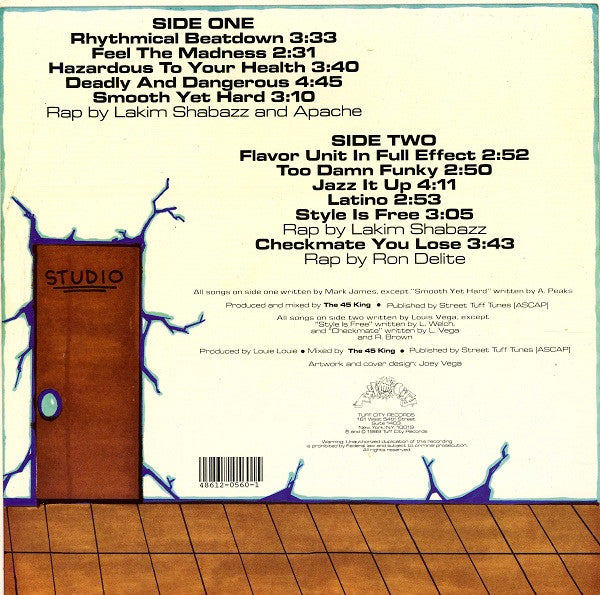 Release: Rhythmical Madness-Vinyl-US-1989-TUF LP 0560-501393