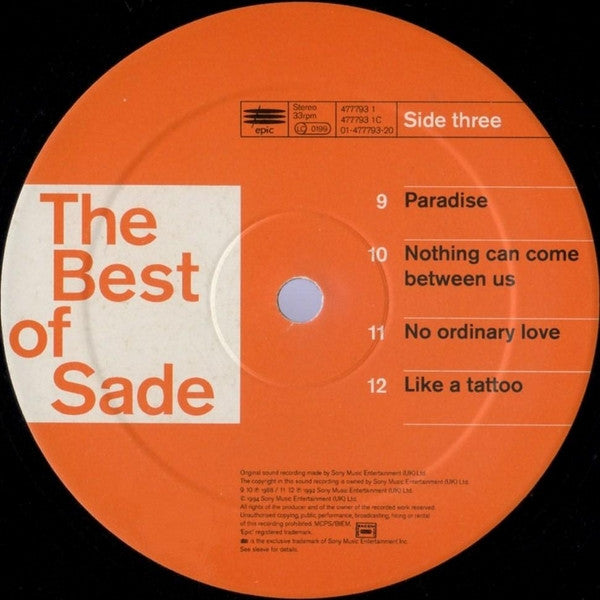 The Best Of Sade