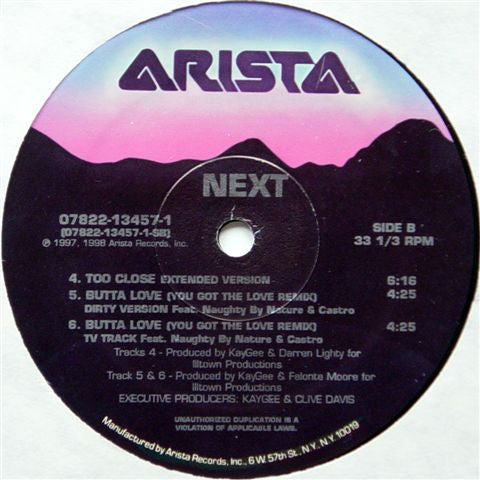 Release: Too Close-Vinyl-US-1998-07822-13457-1-292995
