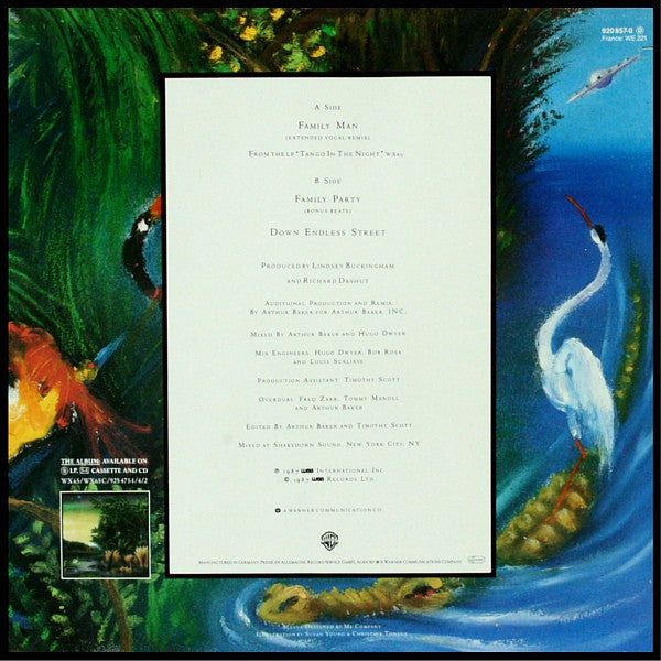 Release: Family Man-Vinyl-Europe-1987-920 857-0-177921
