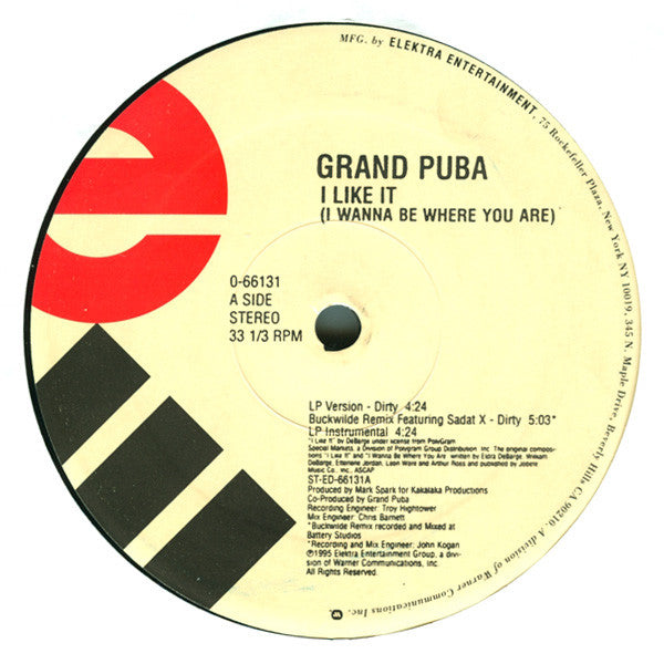Master Release: I Like It (I Wanna Be Where You Are) / A Little Of This by Grand Puba