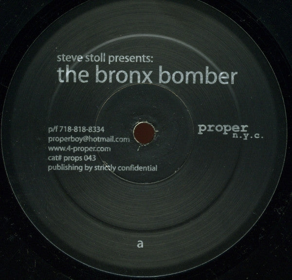 Master Release: The Bronx Bomber by Steve Stoll