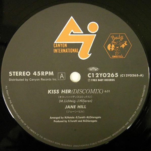 Release: Kiss Her-Vinyl-Japan-1987-C12Y0265-773350