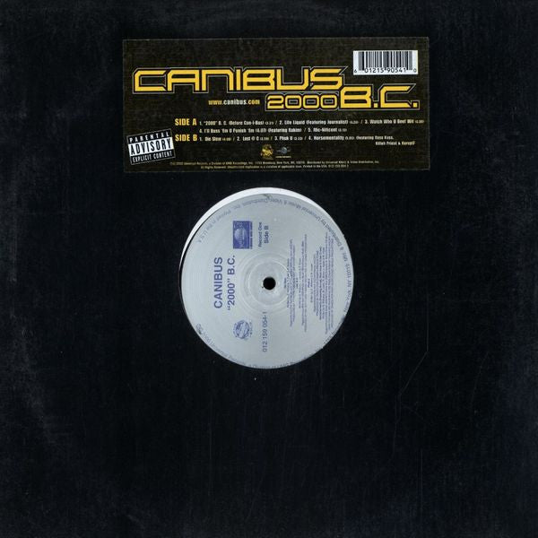 Release: 2000 B.C. (Before Can-I-Bus)-Vinyl-US-2000-012 159 054-1-786049