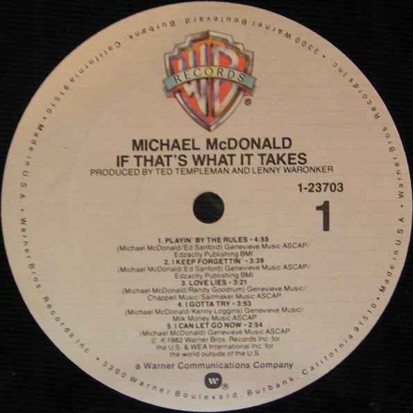 If That's What It Takes