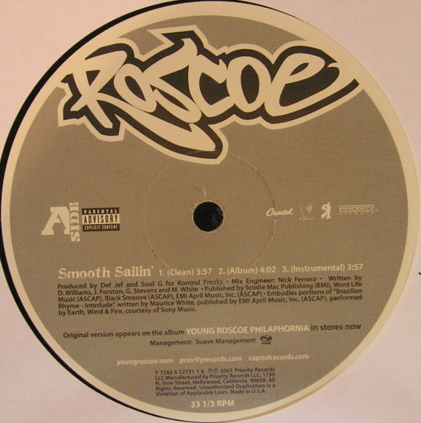 Release: Smooth Sailin'-Vinyl-US-2003-Y 7243 5 52731 1 6, Y 7243 5 52731 1 6-575719