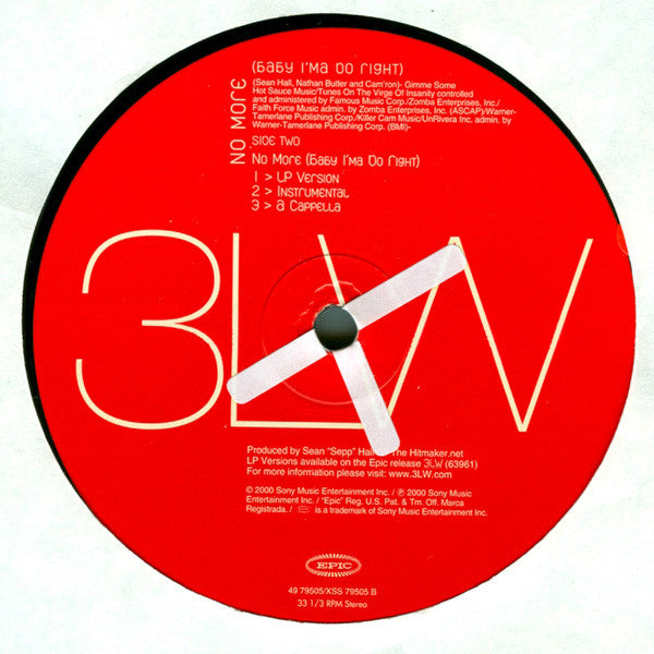 I Can't Take It (No More) / No More (Baby I'ma Do Right)